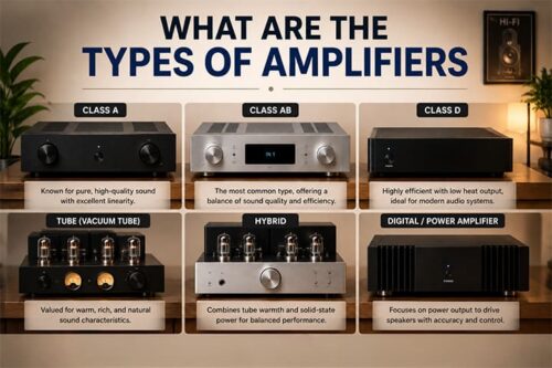 What Are The Types Of Amplifiers - SGliveacoustics